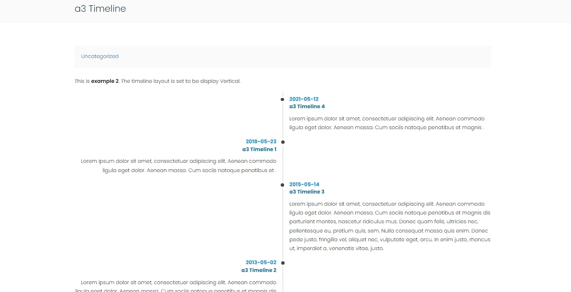 Timeline Horizontal (example 3)
